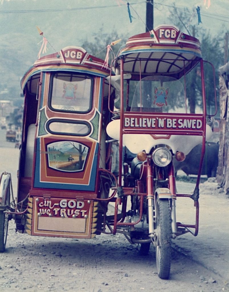 Northern Luzon Philippines Transport from historical travel memoir Rubies and Rucksacks.